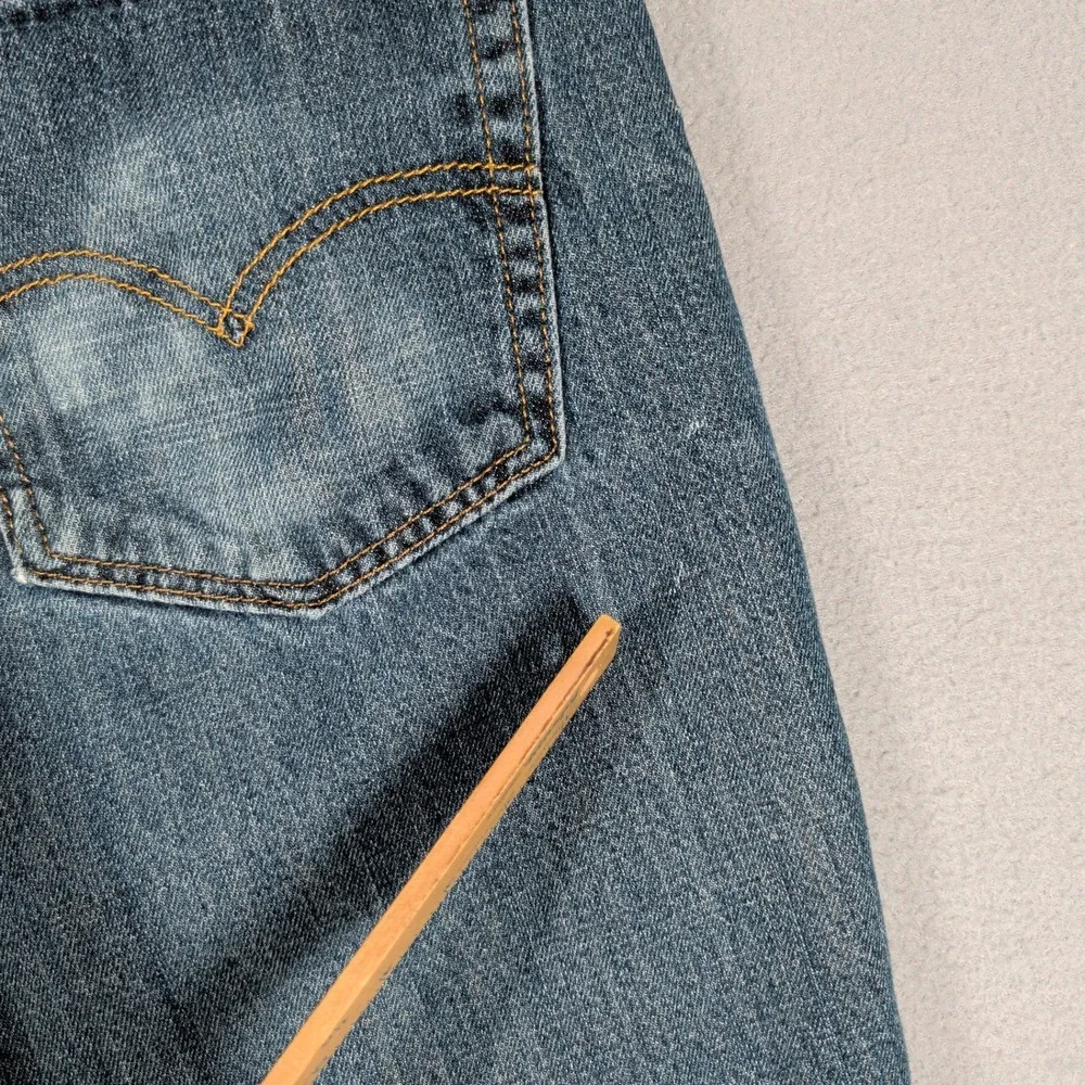 Levi's‎ 514 Jeans Mens 36x29 Blue Straight Fit Denim Casual Classic Workwear